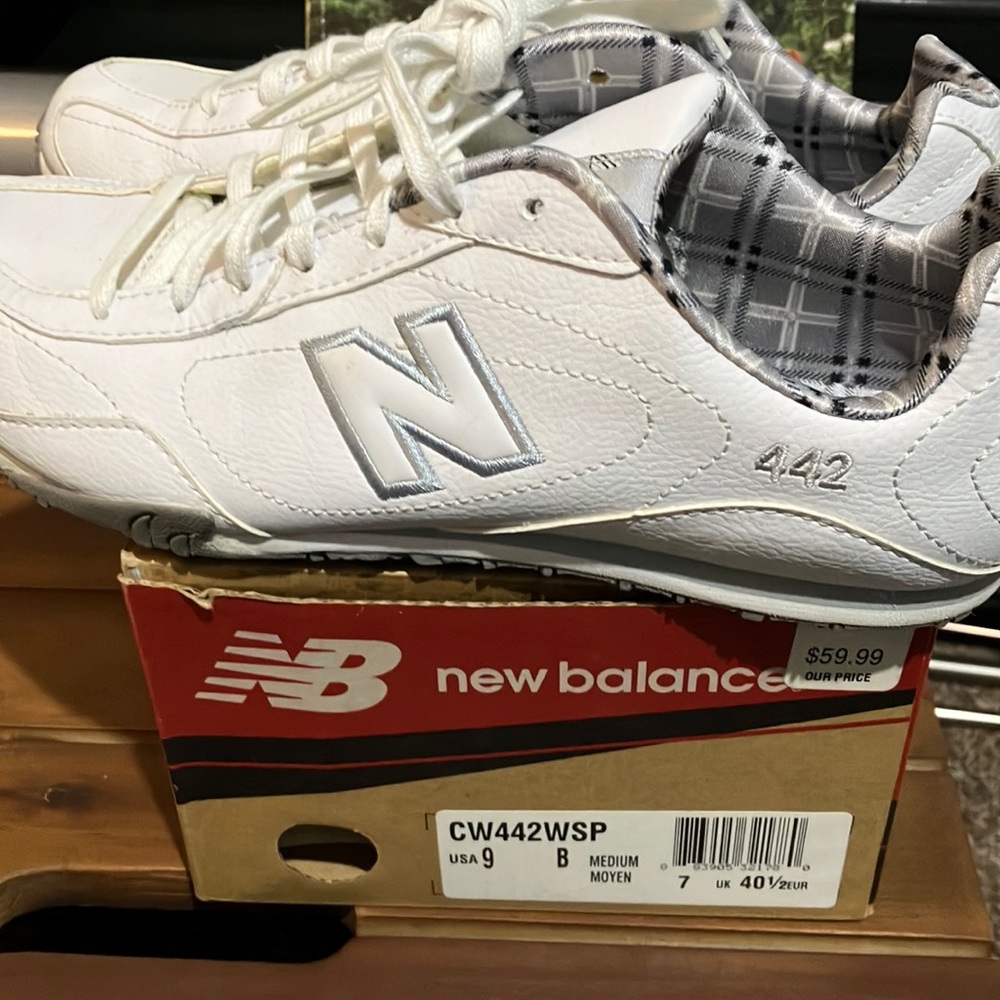 New Balance White Sneakers